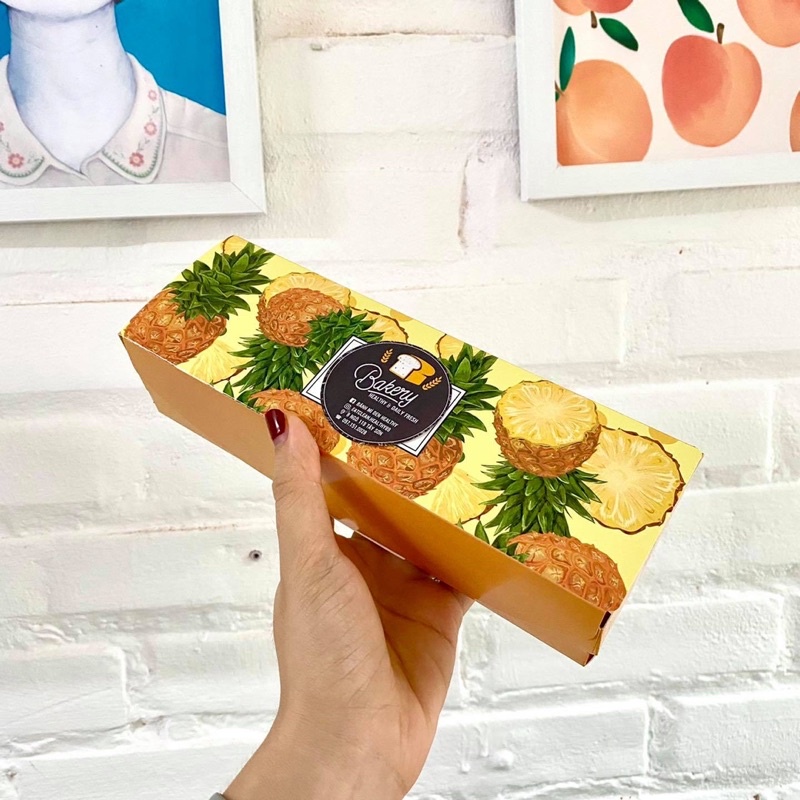 Bánh Dứa nhân Dứa sên vỏ nguyên cám mịn