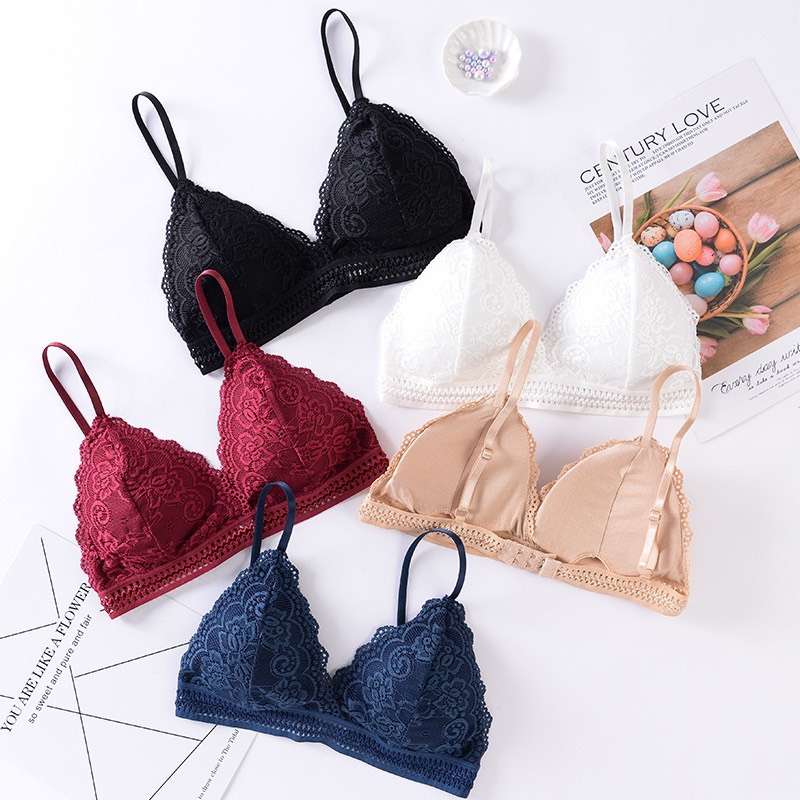 Áo Bra Ren Hoa Đệm Mỏng Siêu Thoải Mái 7311