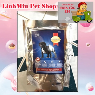 Thức ăn hạt cho chó con Bull pháp dưới 1 tuổi SmartHeart Power Pack Puppy 1Kg TÚI ZIP