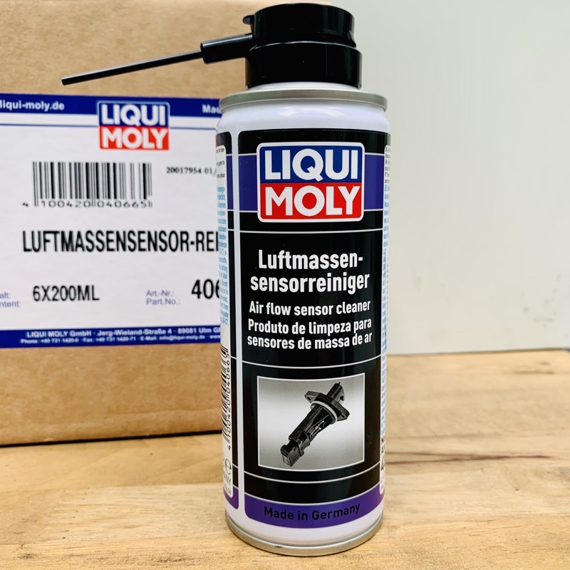 Chai Xịt Vệ Sinh Cảm Biến Oxy - Cảm Biến Gió Liqui Moly Air Flow Sensor Cleaner 4066 200ML Made in Germany