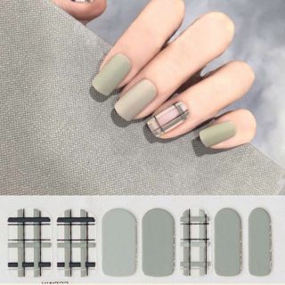 Miênga dán móng tay nail wraps 14 miếng nhỏ