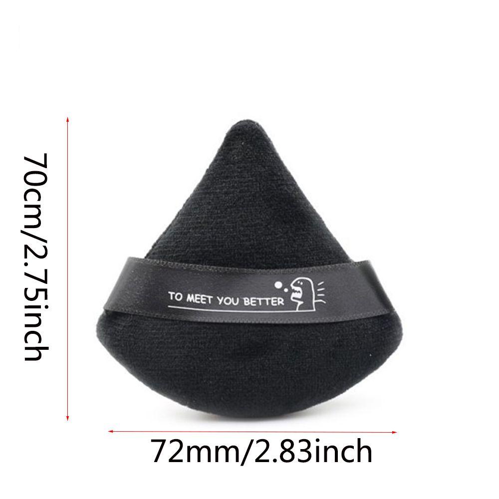 Set 1 / 2 Mút Trang Điểm BORAG Kết Cấu Nhung Mềm Mại Có Thể Giặt Được