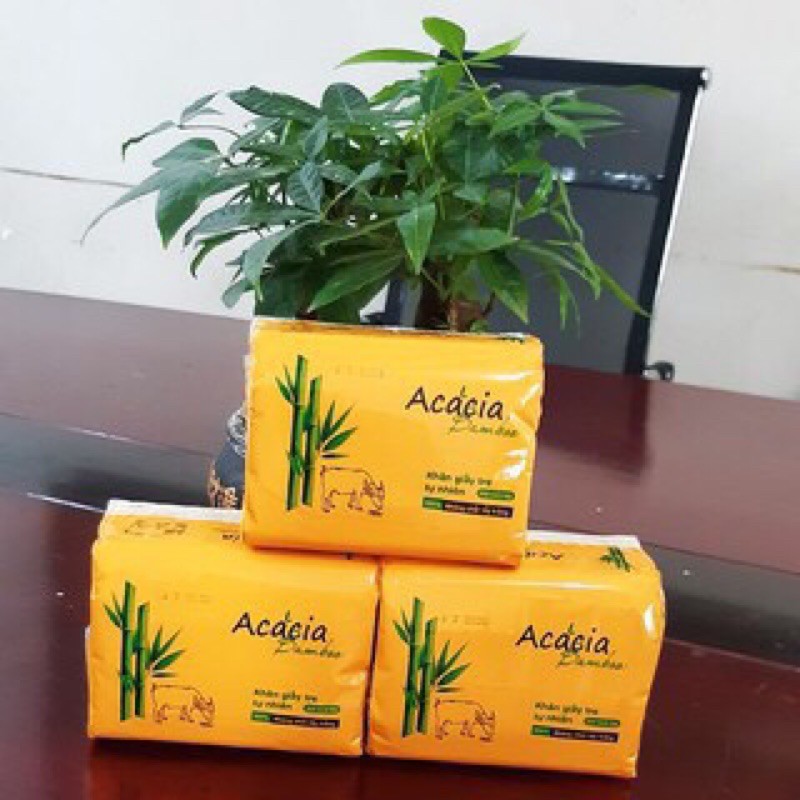 THÙNG 40 GÓI GIẤY ĂN GẤU TRÚC ACACIA