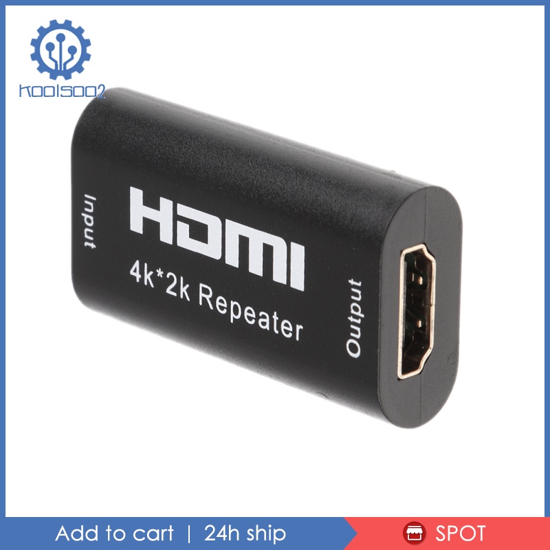 1080P 3D HDMI 4K*2K Repeater Extender Booster Adapter Signal HDTV Up to 40M | WebRaoVat - webraovat.net.vn