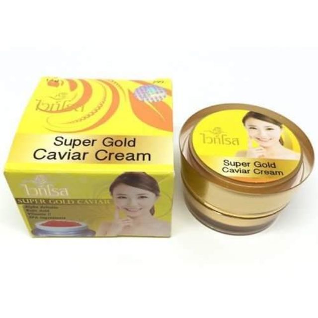 Kem Dưỡng Trắng Da Cao Cấp Super Gold Caviar Thái Lan