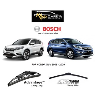 Bộ 2 Cái [Gạt Mưa] Wipers Bosch For [Honda CRV] 17"-26" - Riautocare