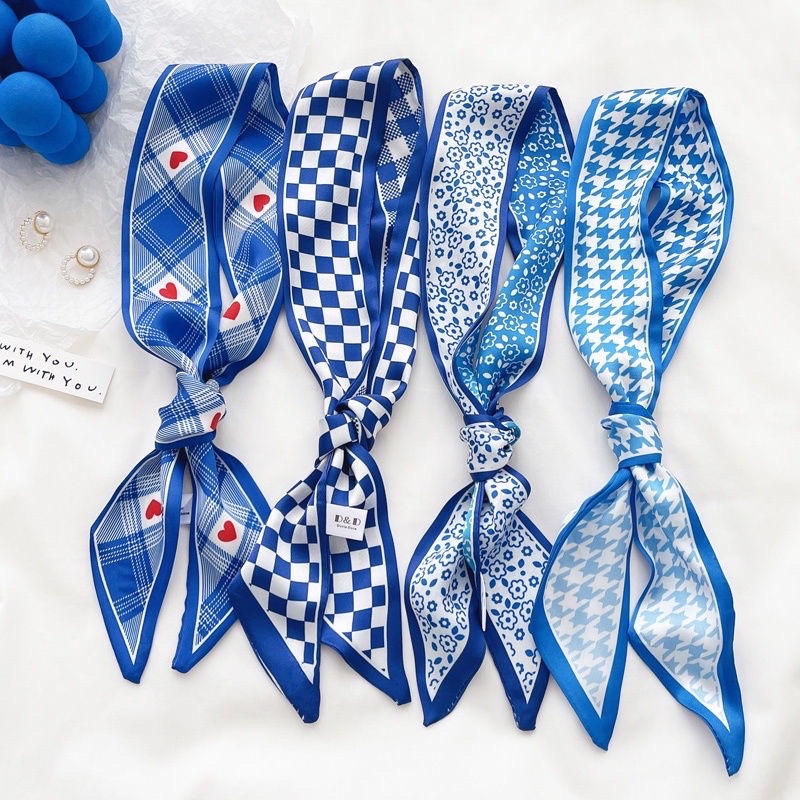 Set khăn bandana và dây turban cột tóc nhiều mẫu vintage TÍM STORE phụ kiện tóc nữ phong cách hàn quốc