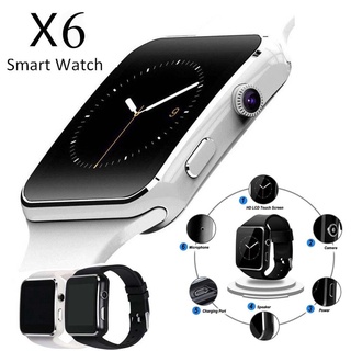Đồng hồ thông minh x6 kết nối bluetooth / internet / điện thoại / camera