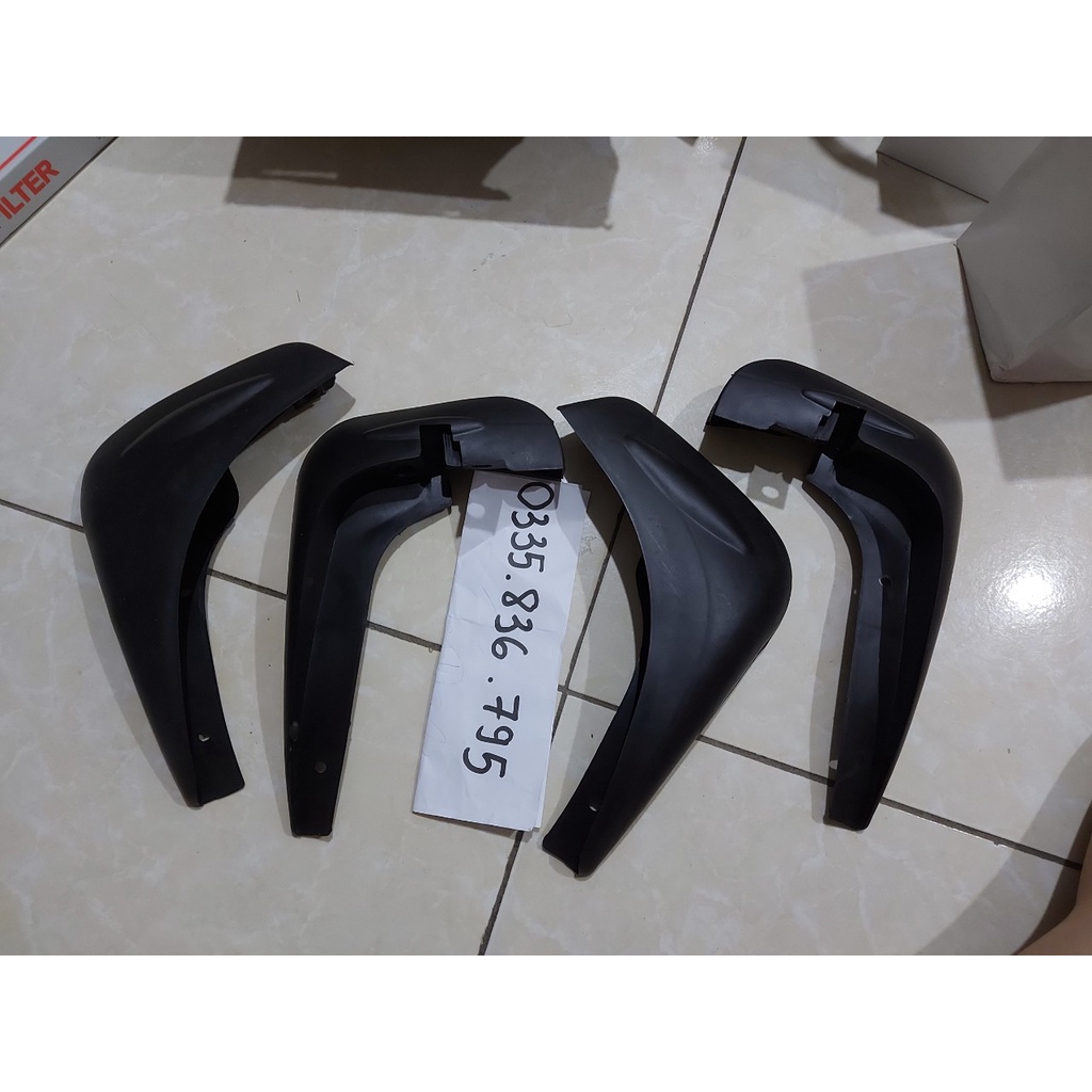bộ 4 chắn bùn bánh daewoo matiz 2 và matiz 3