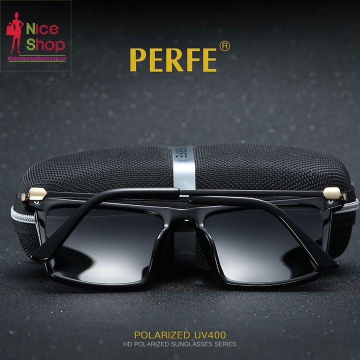 Mắt kính Perfe phân cực 🤗Nowship🤗 Mắt kính Perfe phân cực gọng vuông chống chói chống ảo giác | BigBuy360 - bigbuy360.vn