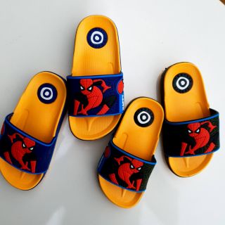 Dép lê, dép quai ngang hình siêu nhân nhện cho bé trai