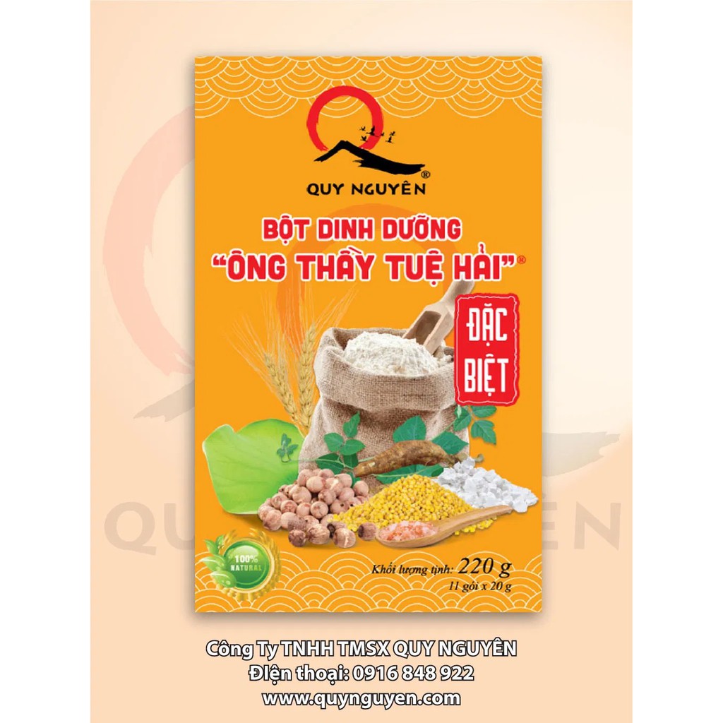 Bột Dinh Dưỡng Cao Cấp ( ÔNG THẦY TUỆ HẢI ) Loại Đặc Biệt 220 gr