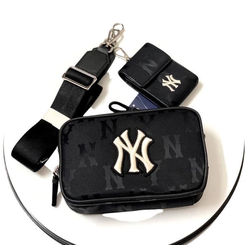 Túi vuông MLB kèm túi nhỏ chính hãng