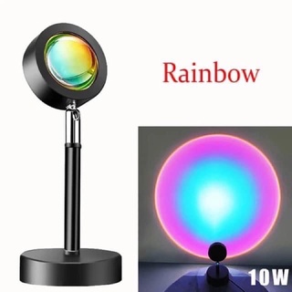 Đèn hoàng hôn màu rainbow