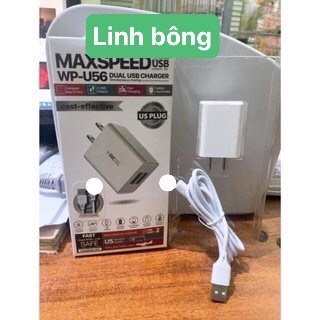 (Sản Phẩm Cao Cấp) Bộ sạc nhanh ĐTip/oppp/sam sung/sam sung note 10- Hàng WP U56