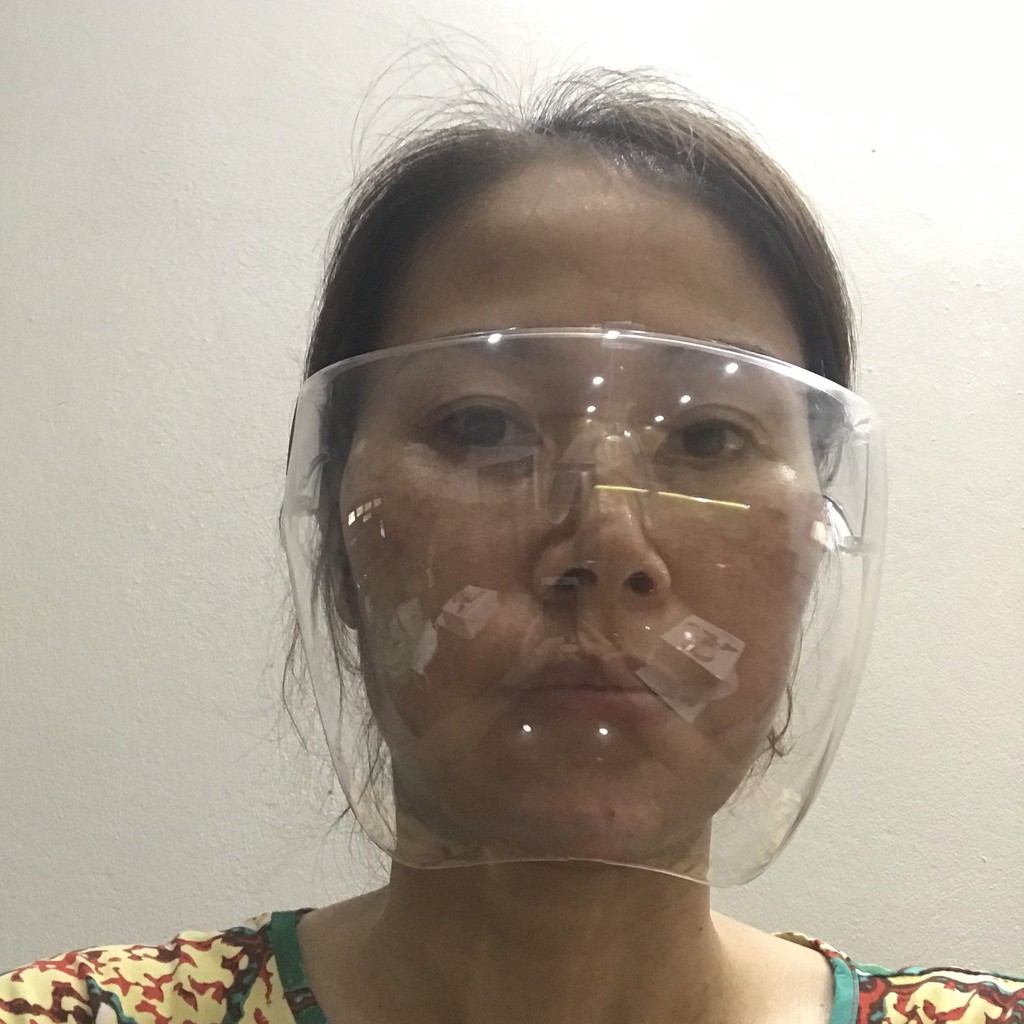 TẤM KÍNH MICA CHÔNG GIỌT BẮN FACE SHIELD | BigBuy360 - bigbuy360.vn