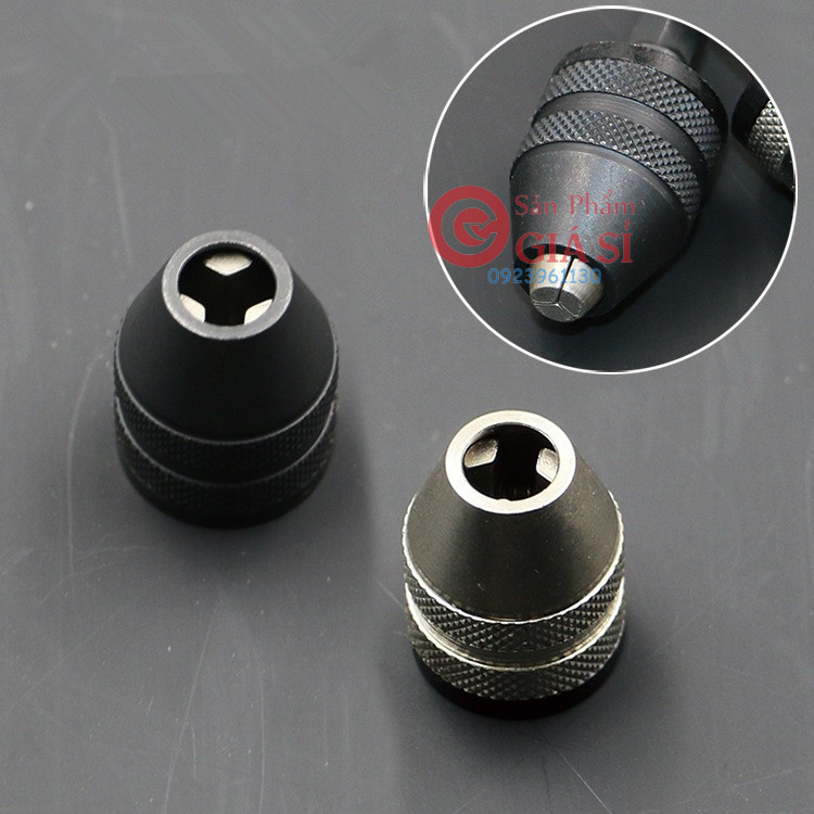 Đầu chuyển cho máy bắn vít thành máy khoan chuôi lục 0.3-6.5mm ❤️freeship❤️