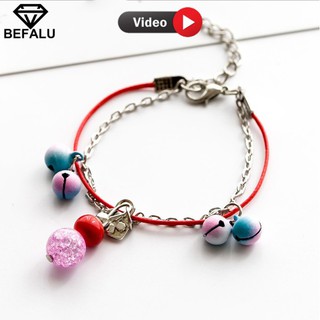Vòng đeo tay gốm có chuông may mắn vt06