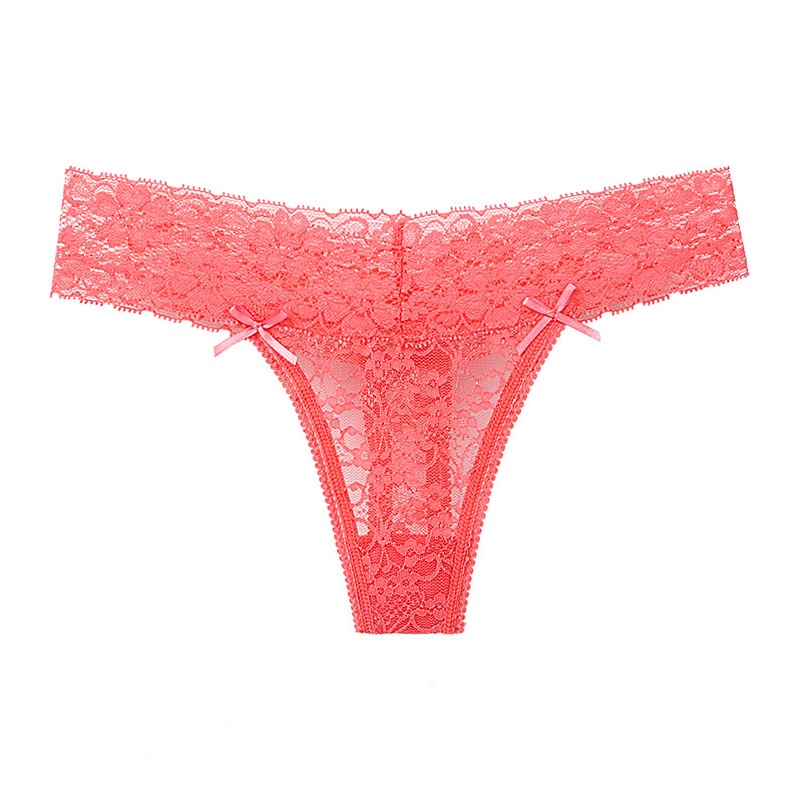 AOFEIQIKE Set 3 Quần Lót Ren Hoa Thoáng Khí Thiết Kế Quyến Rũ Size S-XL