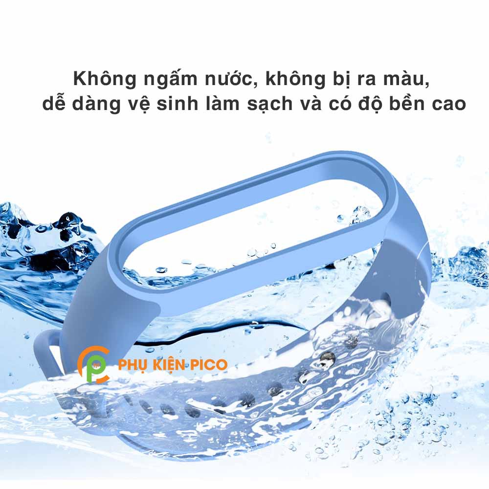 Dây đeo thay thế Xiaomi Mi Band 5 full box dây silicon vòng đeo tay Miband 5 nhiều màu