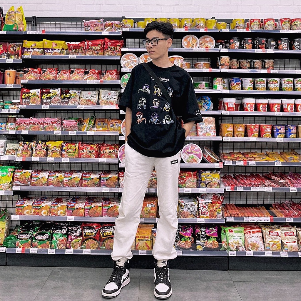 SADBOIZ - Áo thun SADBOIZVIBES TOSS/ BLACK Local Brand Son.Saigon