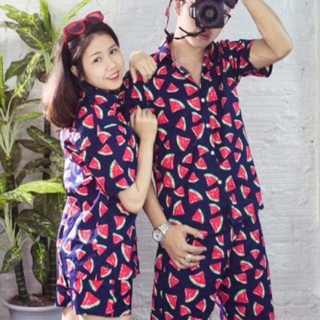 Bộ đồ hoa quả - bộ dưa tím than