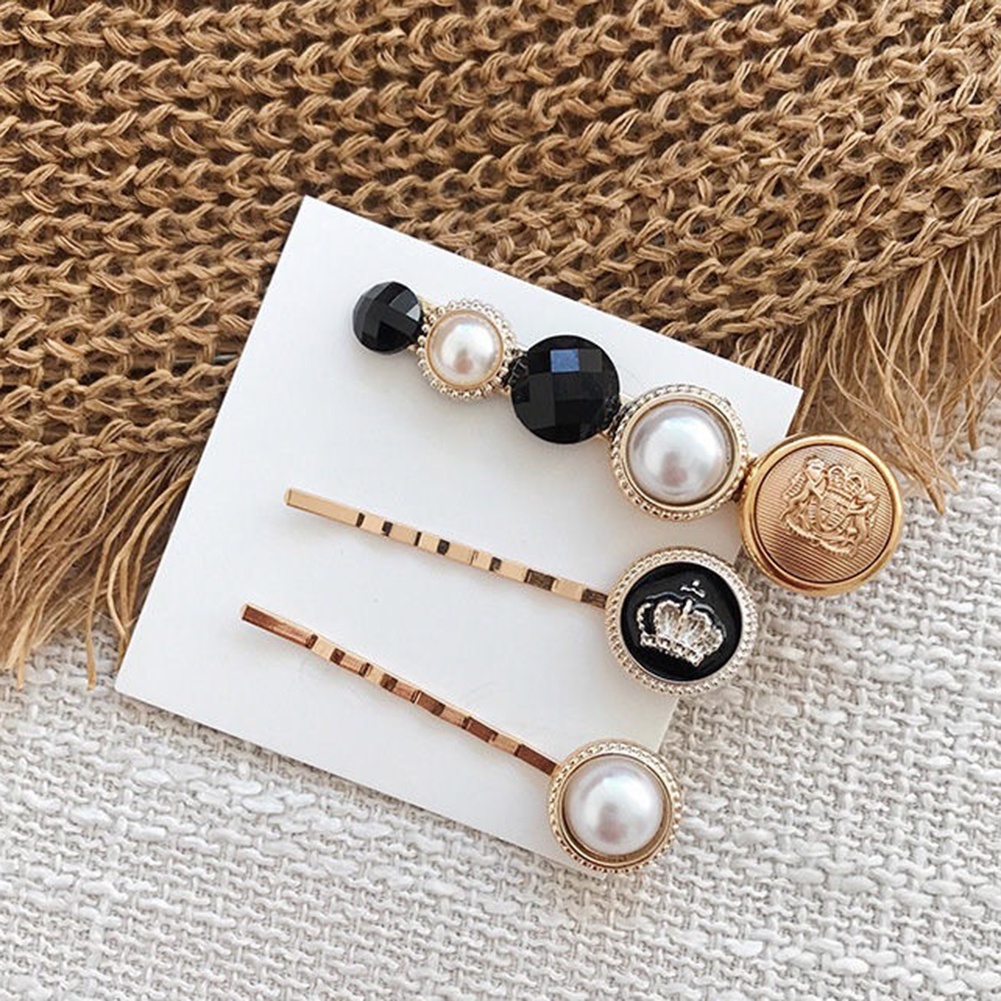 Set 3 kẹp tóc nữ thời trang