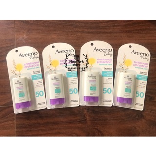 Sáp chống nắng cho bé Aveeno Baby SPF50 14g, date 12-2019
