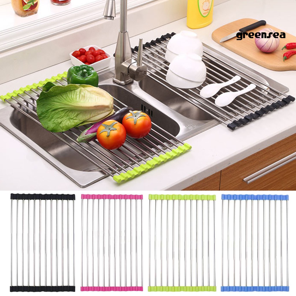 Khay Úp Chén Đĩa Ráo Nước Bằng Thép Không Gỉ
