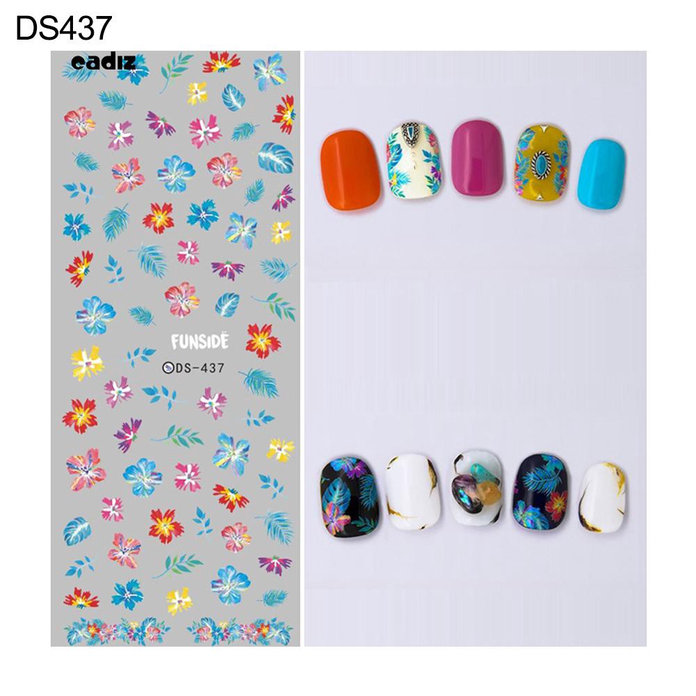 Decal trang trí móng chuyển nước nhiều kiểu thời trang