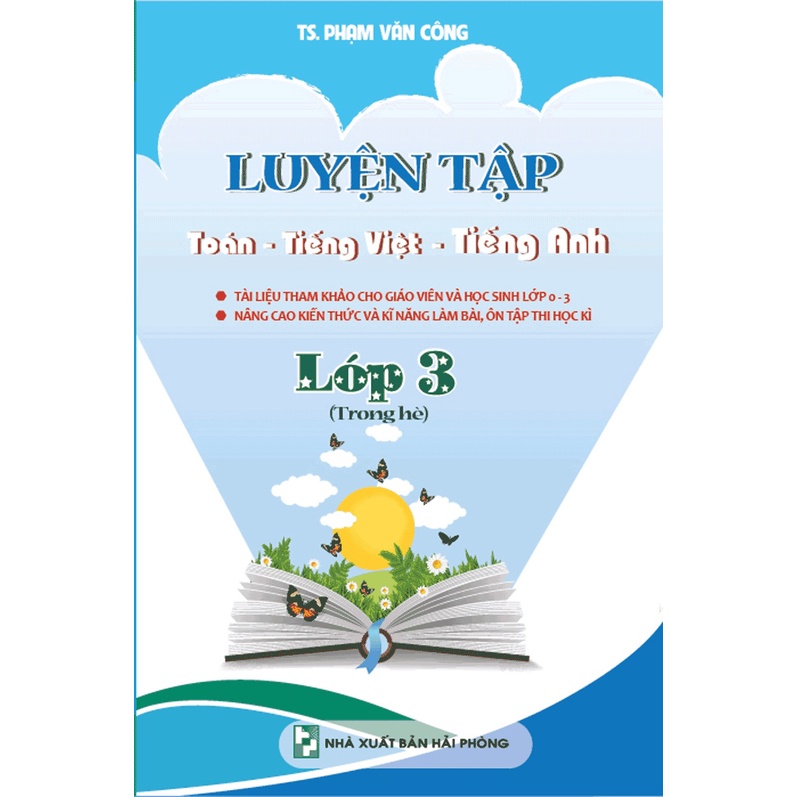 Sách - Luyện Tập Toán Tiếng Viêt Tiếng Anh Lớp 3 Trong Hè