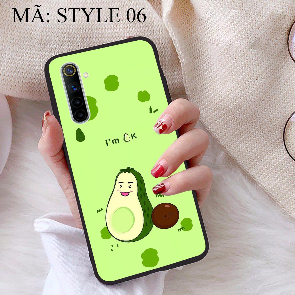 Ốp lưng Realme 6 viền dẻo TPU BST Phong cách
