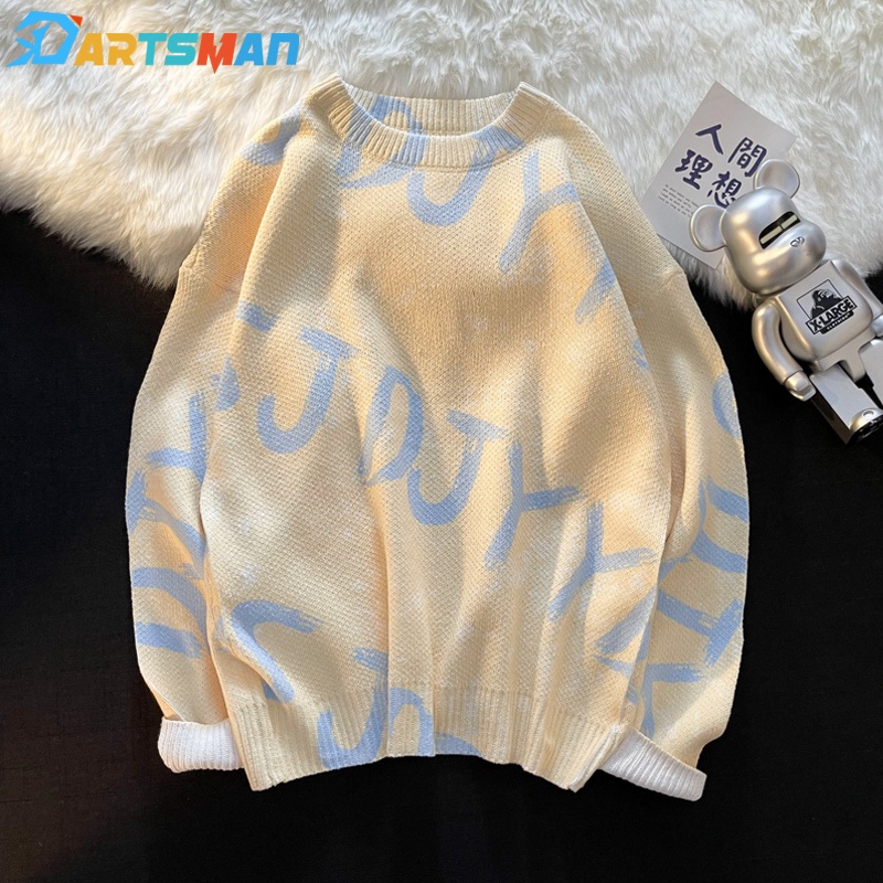 Áo sweater tay dài màu xanh da trời/tím/mơ cỡ M-2XL dễ phối đồ kiểu dáng thời trang thu đông