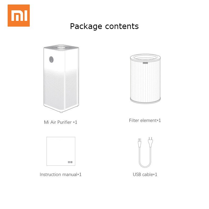 [Mã ELHA22 giảm 5% đơn 300K] Máy lọc không khí Xiaomi Mi Air Purifier 3C