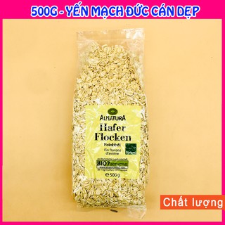 (500g) Yến Mạch Cán Dẹp Nguyên Hạt - Nấu Cháo Ăn Dặm - Ăn Sáng - Ăn Eat Clean - Tập Gym