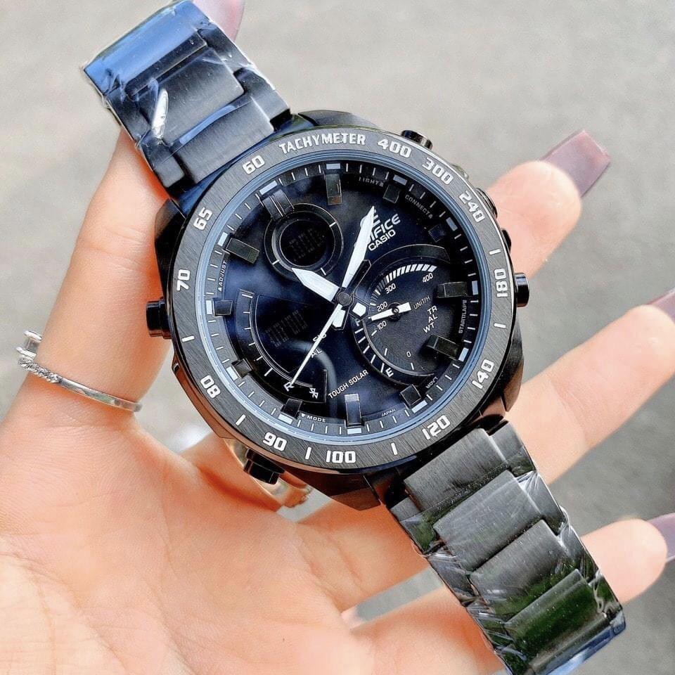 Đồng Hồ Casio Nam Edifice ECB-900DC Full Đen