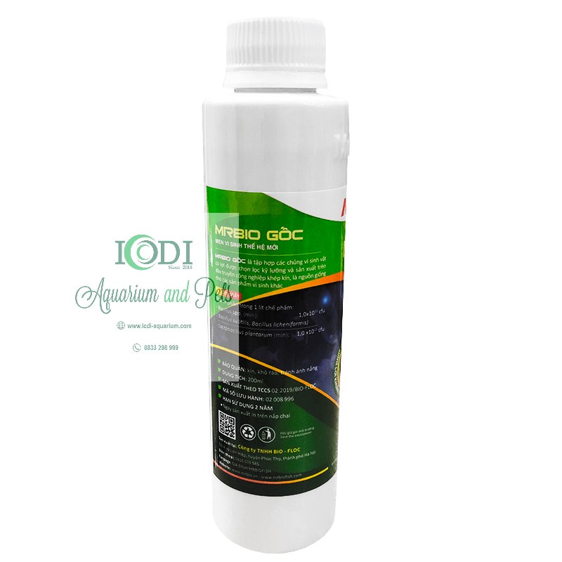Mr Bio Fish - Men vi sinh gốc xử lý nước bể cá