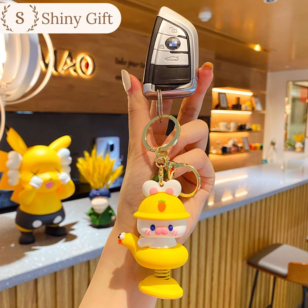 Móc khóa thỏ nhún LiLi