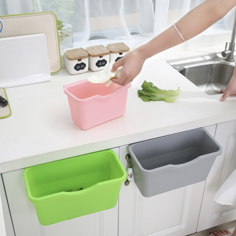 Thùng Rác Treo Cửa Bếp Cửa Tủ, Thùng Rác Gắn Cửa Dùng Trong Nhà Bếp Tiện Lợi Thông Minh