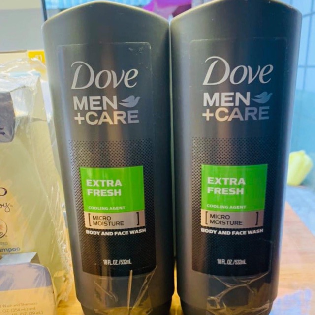 SỮA TẮM & RỬA MẶT CHO NAM DOVE MEN CARE EXTRA FRESH