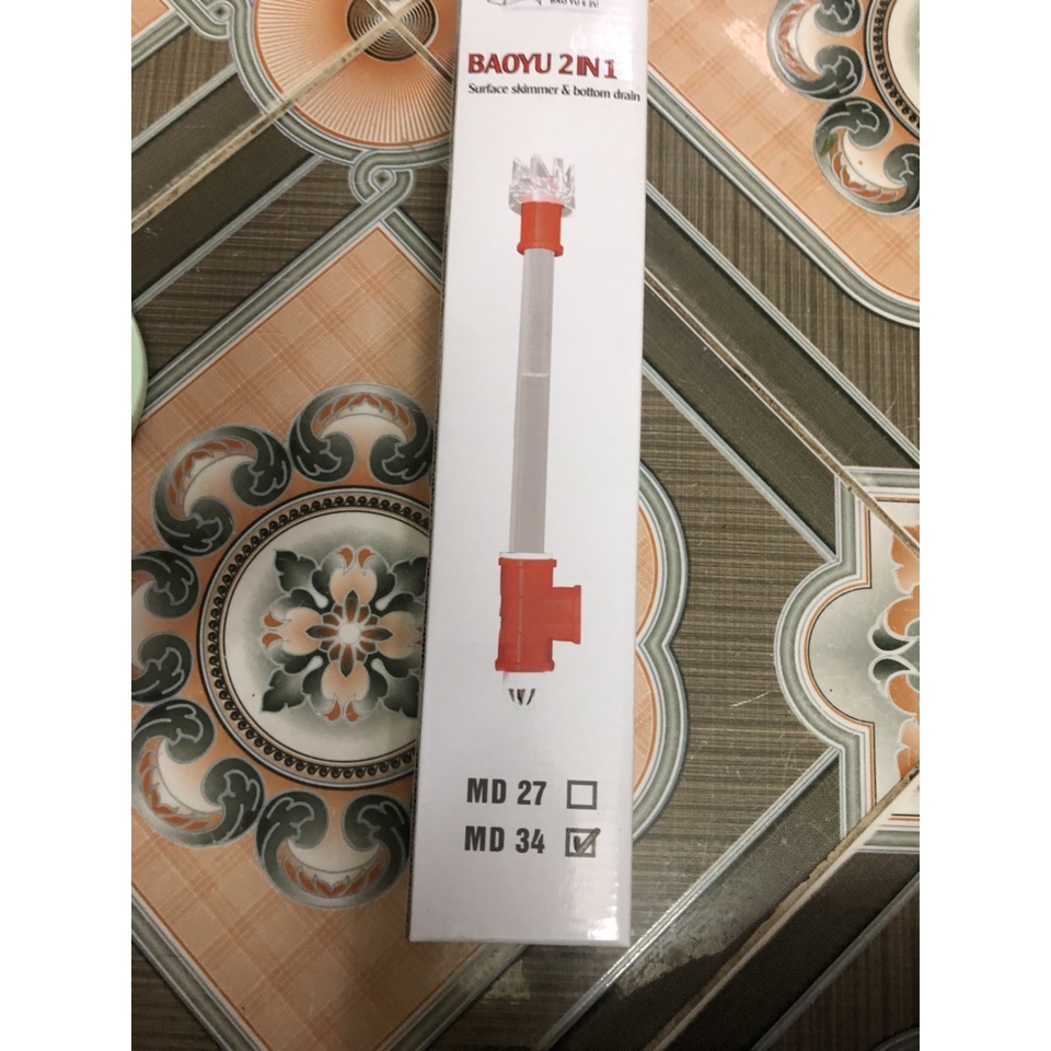 Bộ hút mặt hút đáy cho bơm BY 103, BY 104, BY 105, BY 106 | Nhỏ gọn - hiệu quả