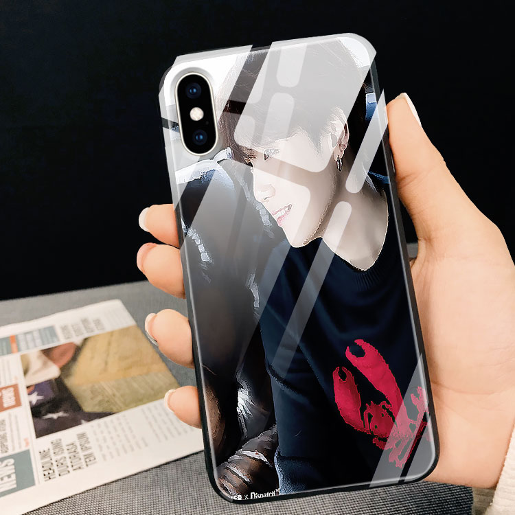 Ốp Đẹp Rẻ In Hình BTS SUGA CHRISTMAS NIXON 6/6Plus/6S/6S Plus/7/7Plus/8/8Plus/X/Xs/Xs Max/11/11 Promax/12/12 Promax