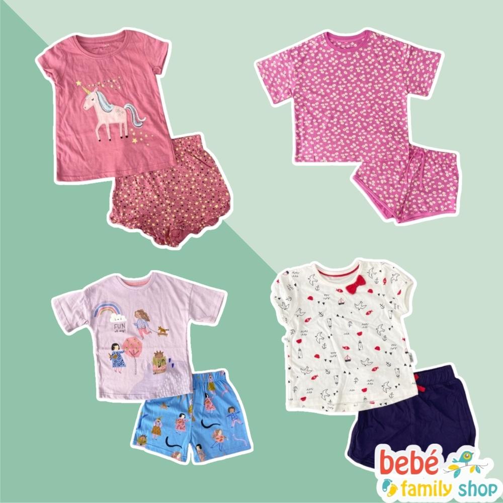 Size 12M-18M Đồ bộ bé gái xuất dư Next bộ quần áo mặc nhà bé gái 1 đến 8 tuổi - SGNA