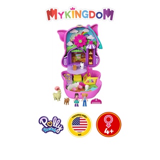 Đồ Chơi POLLY POCKET Polly Pocket Và Bé Heo Hồng Dễ Thương GTN16/FRY35