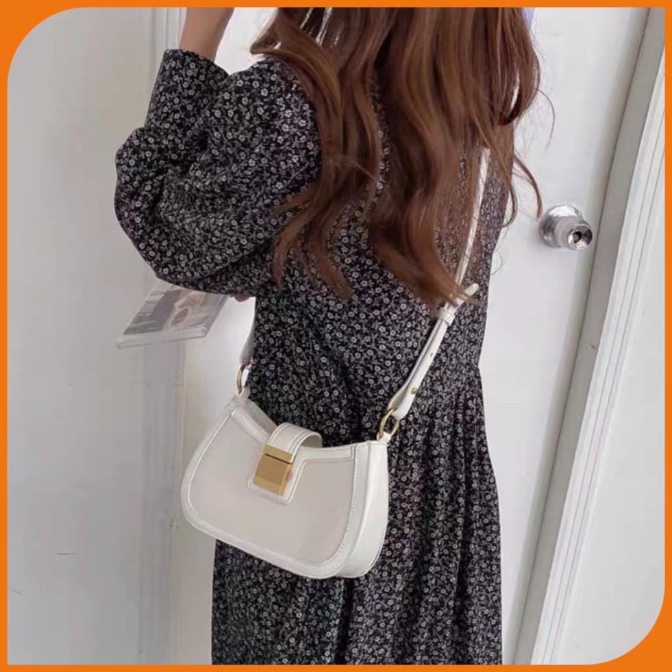 Túi kẹp nách nữ, túi xách nữ đeo vai da sần dáng tròn hàn quốc - LAHEE 104.45 | BigBuy360 - bigbuy360.vn