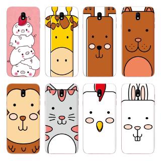 Ốp điện thoại TPU mềm họa tiết thú hoạt hình cho Samsung Galaxy J3 J5 J7 Pro / Prime / J730 2017 J530 J330