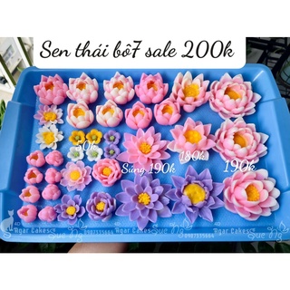 Khuôn Silicone Hoa Nổi 4D Hoa Sen Nở 3.8 Cm
