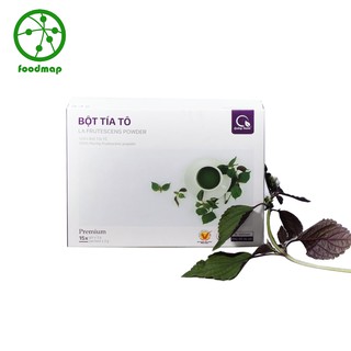 Bột Tía Tô Sấy Lạnh Quảng Thanh - Hộp 45g (3g x 15 gói) - FoodMap
