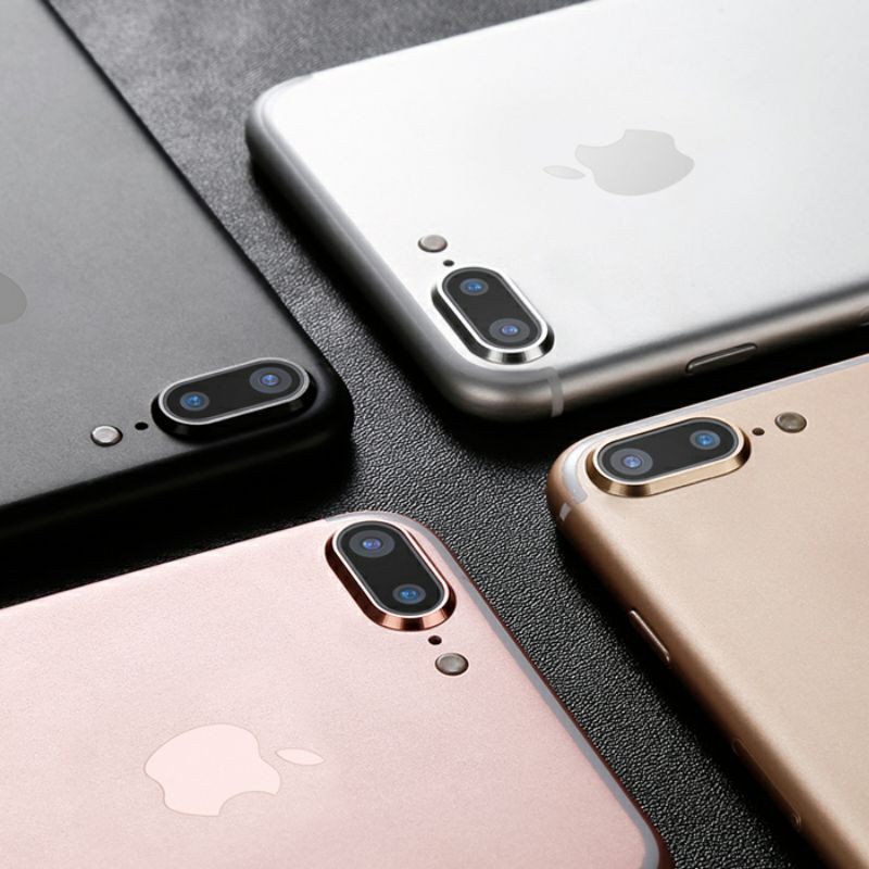 Viền Kim Loại Bảo Vệ Camera Iphone 7/8/7Plus/8Plus ❤FREESHIP❤ - Ốp Viền Bảo Vệ Mặt Camera Chống Trầy