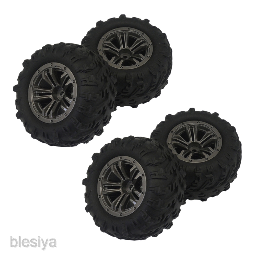 Set 4 Bánh Xe Cao Su Cho Xe Điều Khiển Từ Xa Xinlehong Q901 Q290 Q903